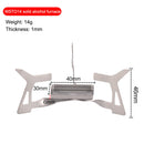 Ultralight Portable Outdoor Camping Alcohol Stove BBQ Picnic Cooking Stove