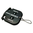 Portable Small Black Golf Scorer Counter Stroke Shot S2V8 With Keychain H5Y2