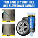 Tire Stickers Fle Xement Adhesive Rubber Tire Lettering Glue W7M0