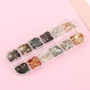 Charms Shimmer Glitter Nail Sequins Nail Stone Mica Marble Abalone Shell Flake