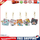 5pcs DIY Easter Egg Diamond Painting Keychain Crystal Drill Keyring (YS008)