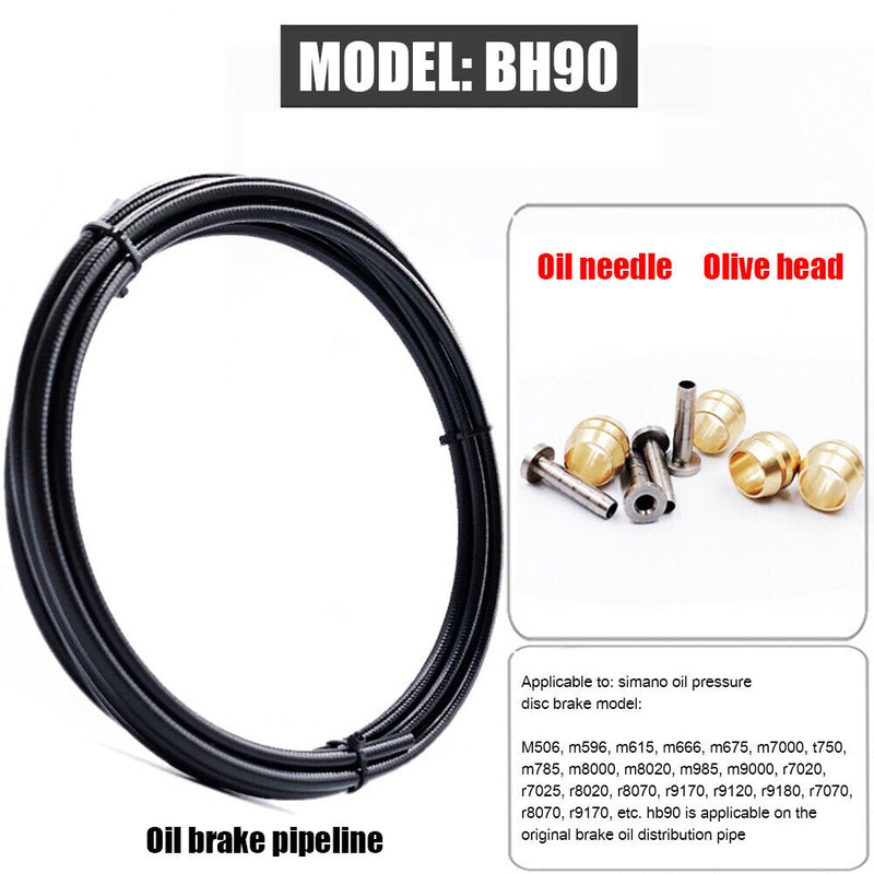 Hydraulic Disc Brake Pants Oil Tube Olive Insert Kit for SRAM MAGURA BH59 BH90