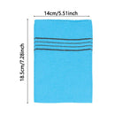 Cleaner Body Rub Washcloth Shower Scrubber Bath Glove Exfoliating Bath Towel