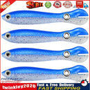 4pcs 10cm 6g Bionic Loach Fishing Lures Sinking Artificial Soft Baits (B) Newly