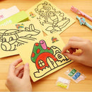 Activities 10Pcs Graffiti DIY Handmade Sand Painting Handmade Materials Make