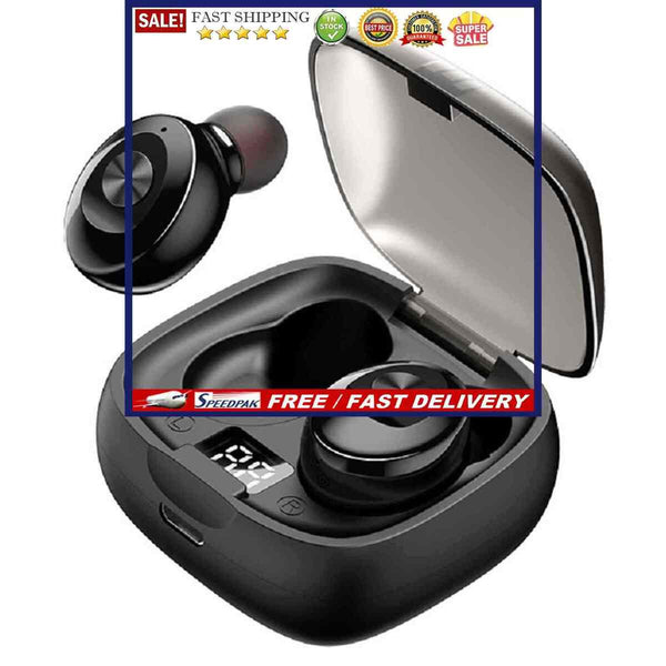 Wireless Earbuds Fast Connecting Earbuds with Mini Auto Charging Case Sports
