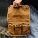 Mounthiker Armrest Hanging Bag Portable Wheelchair Bag Canvas for Hiking Fi