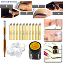 Pigment Eyebrow Needle Eyebrow Tattoo Pen Practice  Microblading Eyebrow Kit