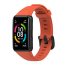 Strap Replacement for HUAWEI Band 6 TPU Wristband for HONOR Band 6 (Orange)