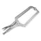 Multi-functional Carbon Steel Flat Locking Grip Vise Pliers C Clamp (18in)