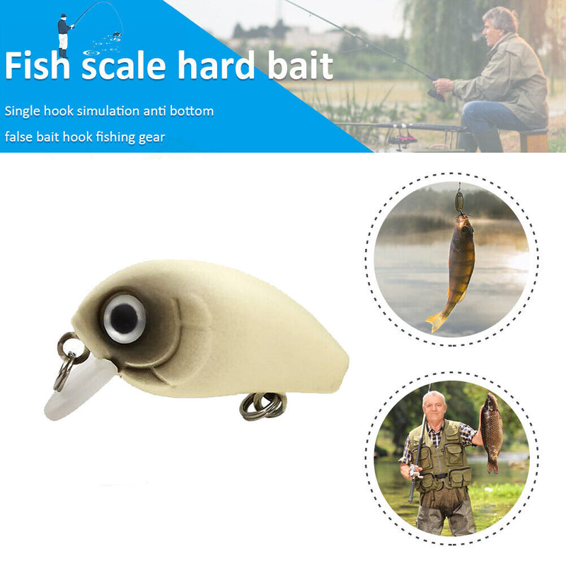 5pcs Mini Crankbait Fishing Lures 3cm 2.05g Artificial Wobblers Hard Bait Newly