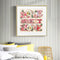 DIY Oil Paint by Numbers Letters Canvas Artwork Living Room Hand Painting Decor