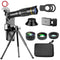 4K HD Mobile Phone Telescope Lens Camera Zoom for Travel Watching (22X A)