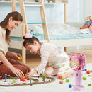 #A Portable Desktop Fan USB Rechargeable Summer Pocket Cooling Fans for Home Off