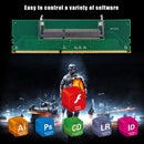 Laptop 200 Pin Internal Memory to Desktop 240 Pin DIMM Professional DDR3 Adapter