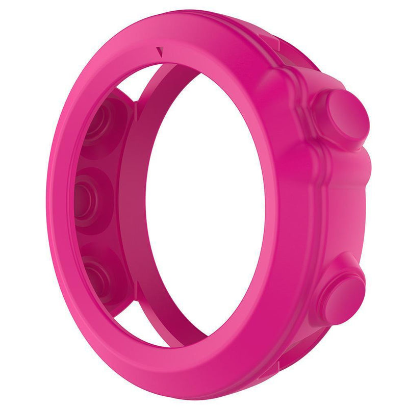 Silicone Case Cover for Garmin Fenix 3 HR Quatix 3 Tactix Bravo(Rose Red) Newly