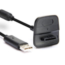 Adapter USB Charging Cable Power Supply Cord Gamepad Charger Wire for XBox 360