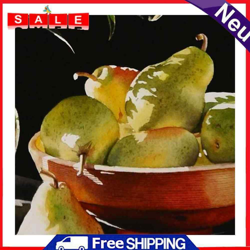 DIY Digital Picture Pear Frameless Painting By Numbers Art Handicraft Drawing