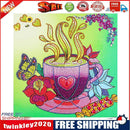 5D DIY Coffee Flowers Part Special Drill Diamond Painting Mosaic Artwork
