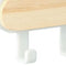 Wooden Hanger Storage Rack Punch Free Home Decorative Behind Door Back Racks