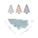 Snack Storage Box Fruit Plate Christmas Tree Shape Desktop Fruits Organizer
