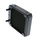 1Pc 120mm 18 Tubes Aluminum Computer Water Cooling Radiator Heat Sink Part Newly