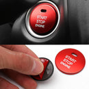 Engine Start Stop Push Button Cover Trim for Mazda 3 Axela CX-3-4-5 (Red) Newly