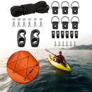 D Ring Mooring Deck Fitting Canoe Kayak Bungee Cord Sailing Rope with Screw