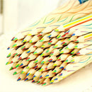 Art Supply Craft Rainbow Color Pencils Painting  Drawing  4 In 1 Colored