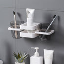 Storage Rack Mouthwash Cup Rack Electric Toothbrush Organizer Toothbrush Holder