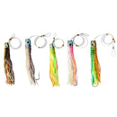 Octopus Squid Fishing Lures Soft Skirt Baits Tuna Trolling Seawater (C)