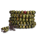 1pcs Sandalwood Buddhist Meditation 6mm108 Prayer Bead Brac BEST Mala F1F1