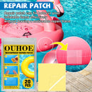 10/20x Swimming Float Puncture Repair Patch Glue Waterproof Repair Tape Stick