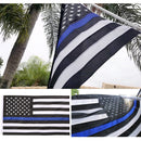 Enforcement American Policemen Support USA Police US Flag Thin Blue Line Flag