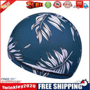 Swimming Caps Women Men Waterproof Ear Protection Swim Hat (Retro Green)