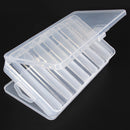 14pcs Luminous Wood Shrimp Bionic Fishing Lures Jig Hooks 8cm Bait Tackle