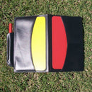 Soccor Referee Penalty Pencil Pad Yellow Red Card and Notebook Kit N Sport hot.