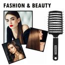 Magic Hair Brush Soft Bristle Salon Home Comb Hairdressing Comb for Women/Gir