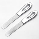 Grinding Stainless Steel Nail File Nail Art Tools Manicure Pedicure Scrub