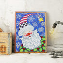 5D DIY Special Shaped Diamond Painting Santa Claus Cross Stitch Kits Home Decor