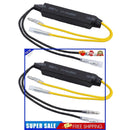 Motorcycle LED Light Load Resistor Turn Signal Adapter (Bilateral Lead)