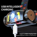 2000LM LED Headlight Head Lamp Motion IR Sensor Head Light Super Battery X4K6