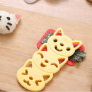 Cat Rice Ball Mould Onigiri Maker Set Cartoon Sushi Making Kitchen Tools