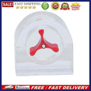 1pc Acrylic Semicircle 2 Way Flow Meter Indicator Port for PC Water Cooling