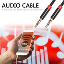 Nylon Braided 3.5mm Male Cable for Headphones Car MP3 AUX Audio Extension Cord