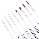 Nail Art Brush Set UV Gel Drawing Dotting Carving Nail Liner Painting Pen
