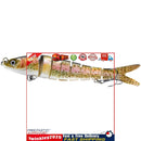 Fishing Lures Slow Sinking Multi Jointed Bionic Lures with Hook (05) Newly