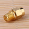 2pcs Straight Give Full Copper SMA Female to Male SMA Male Adapter Un