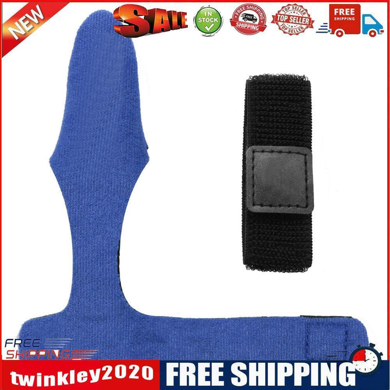 2pcs Fishing Rod Covers Pole Glove Protector+Tie Wrapping Band Belt (Blue)