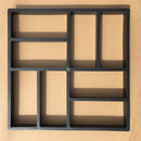 Garden Pavement Mold DIY Paving Cement Brick Road Concrete Path Maker (A) Newly